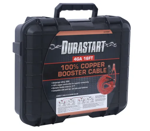 4GA 100% Copper 16FT Jumper Cables