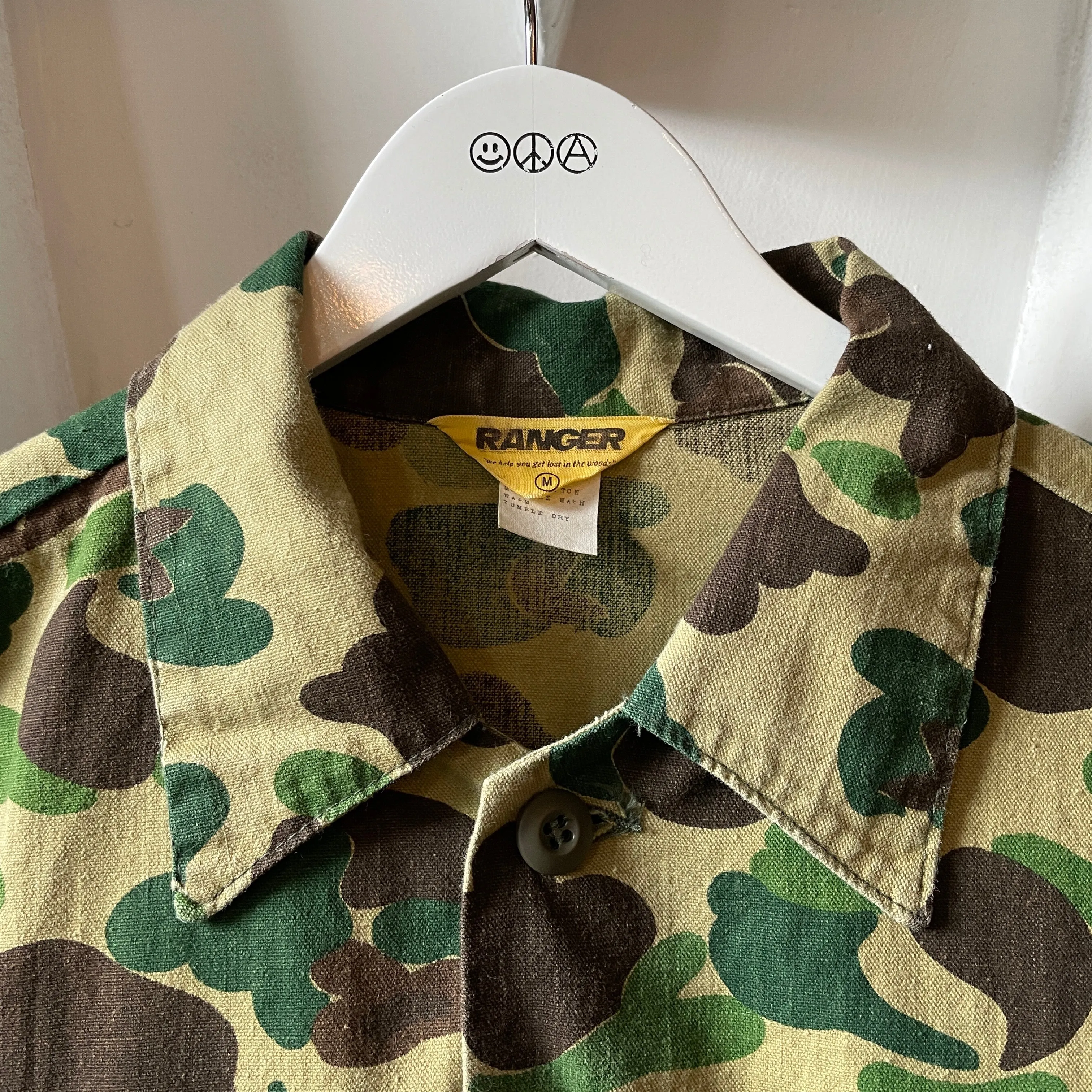 70’s Ranger Camo Chore Jacket - Medium