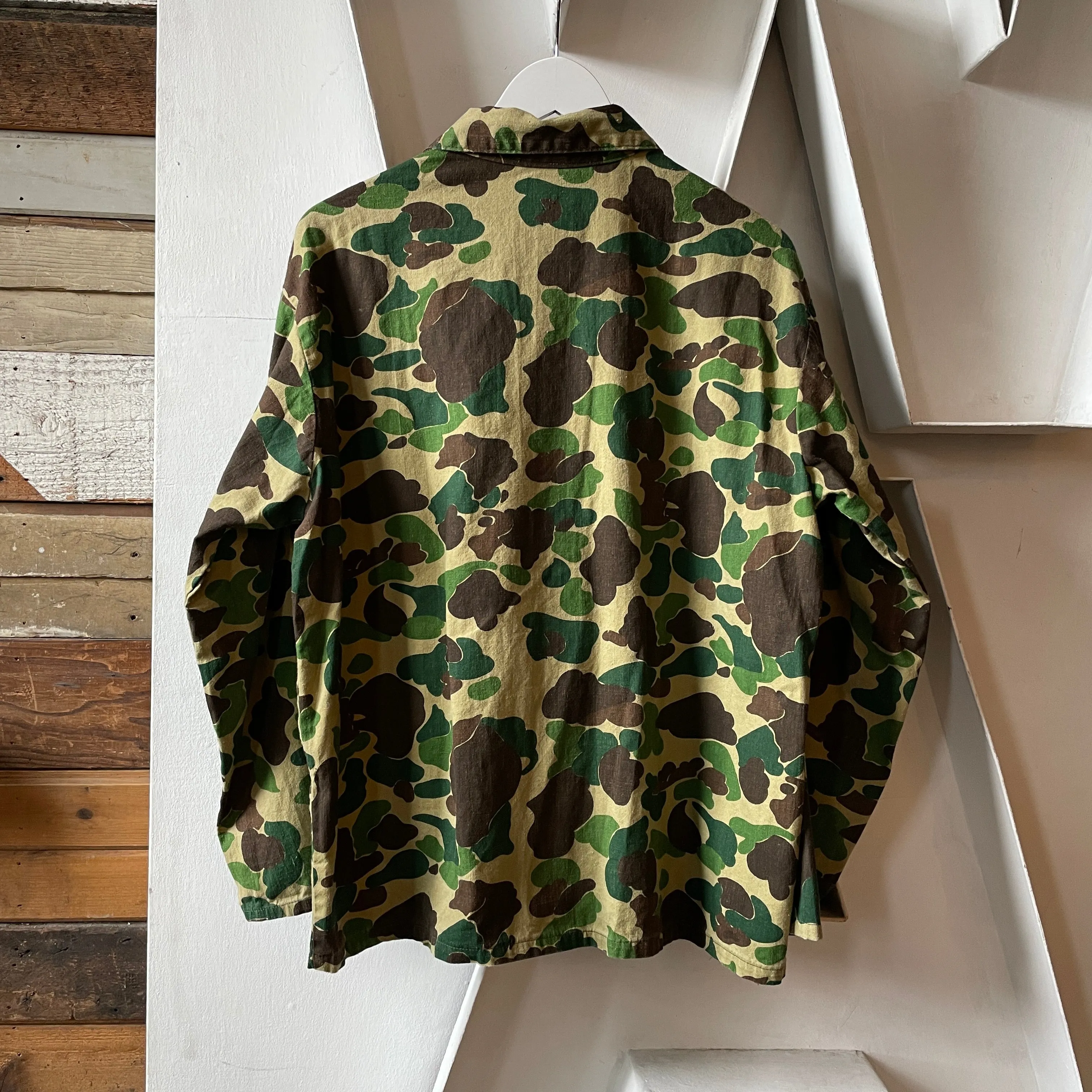 70’s Ranger Camo Chore Jacket - Medium