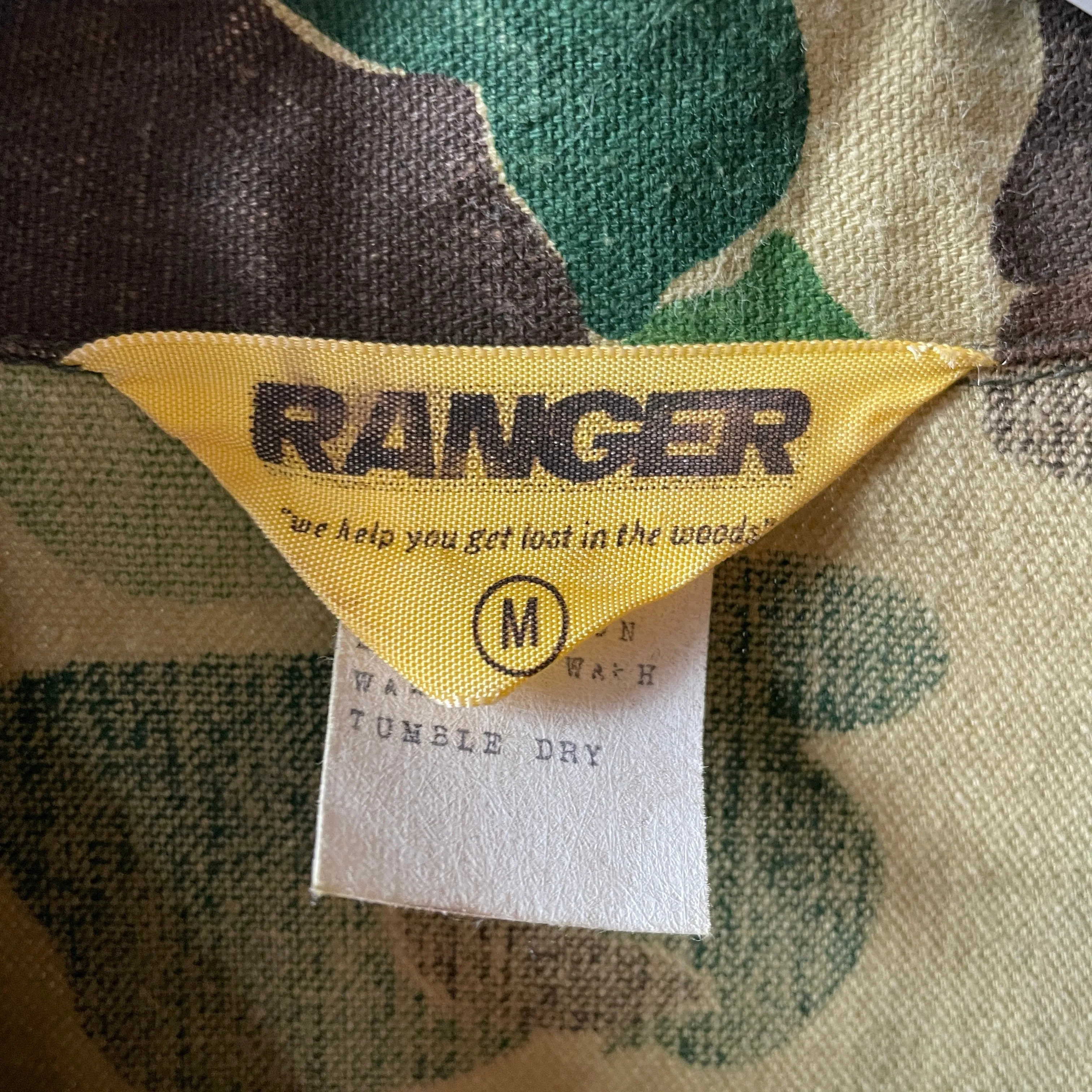 70’s Ranger Camo Chore Jacket - Medium