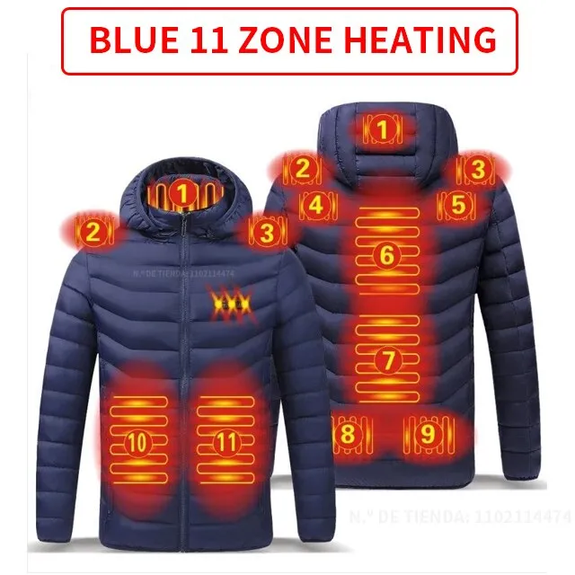 9 Zone 11 Heated Jacket