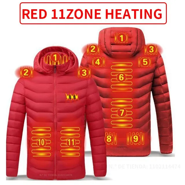 9 Zone 11 Heated Jacket
