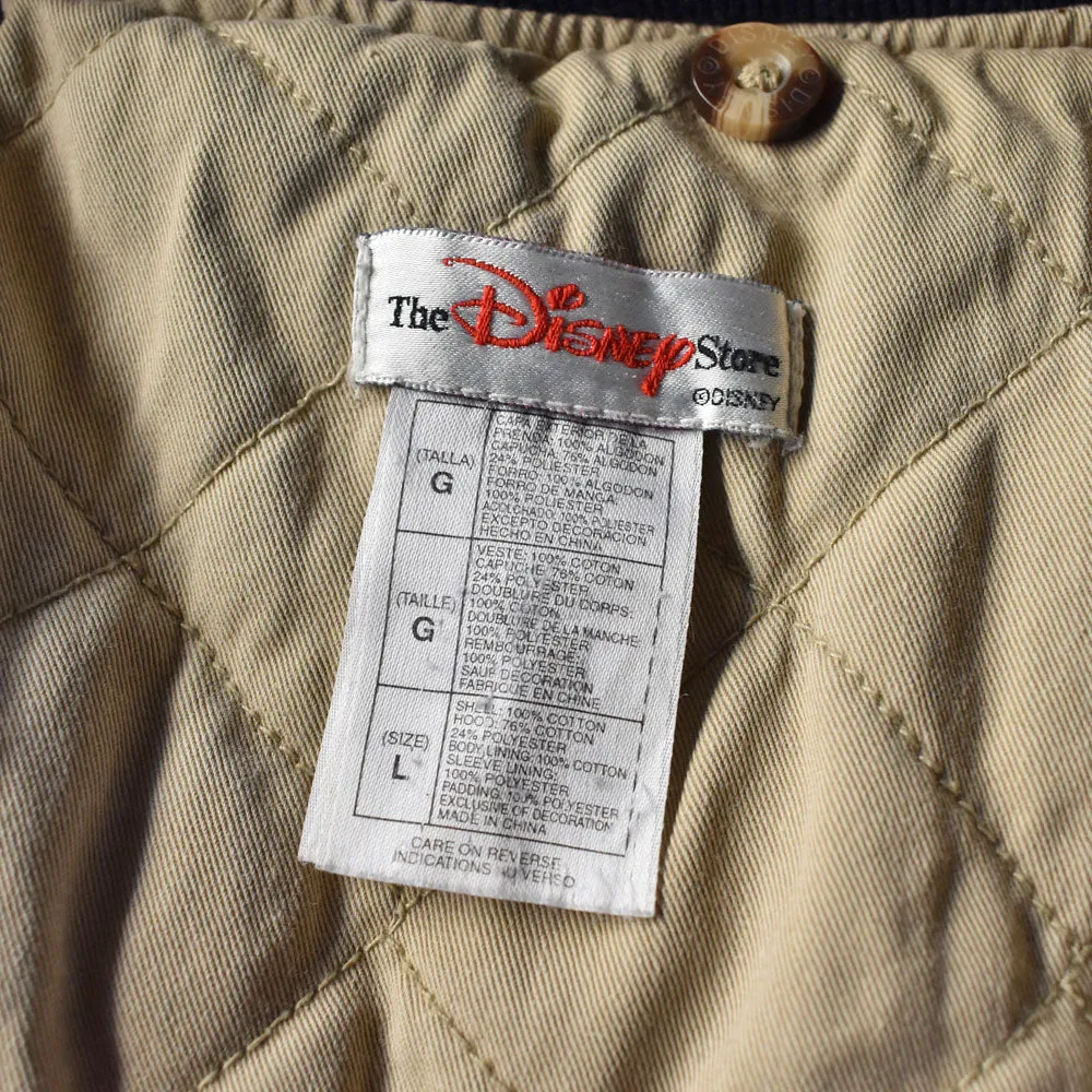 90’s Disney “Tigger” 中綿入り デニム スタジャン 240127