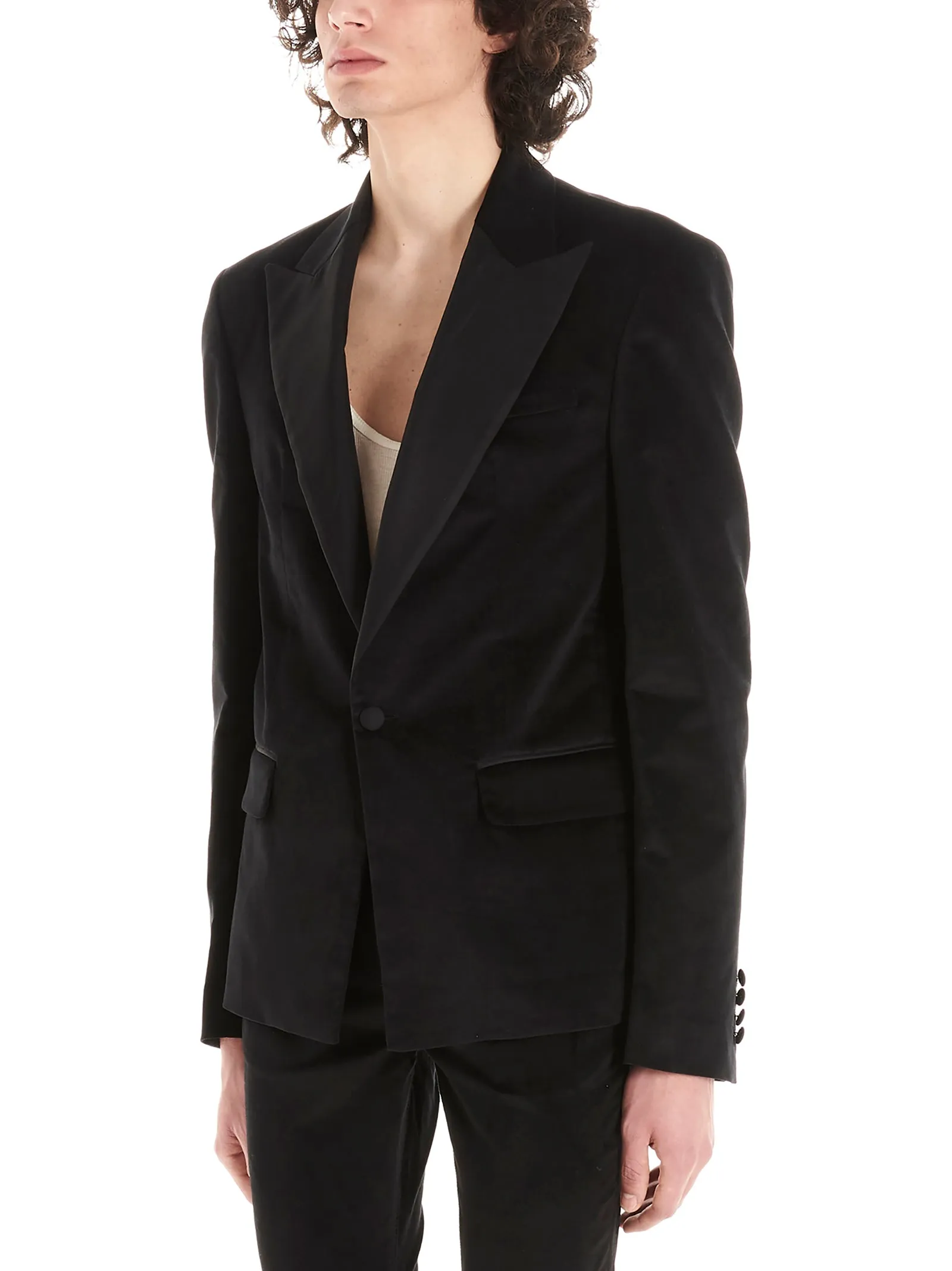 Amiri Single Breasted Blazer