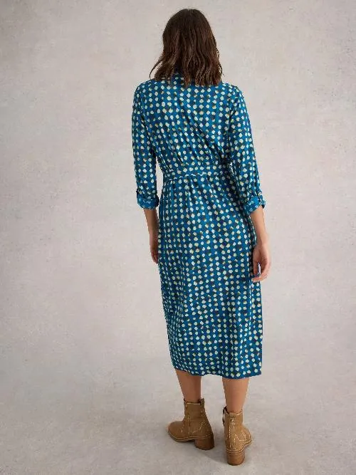 Annie Jersey Shirt Dress