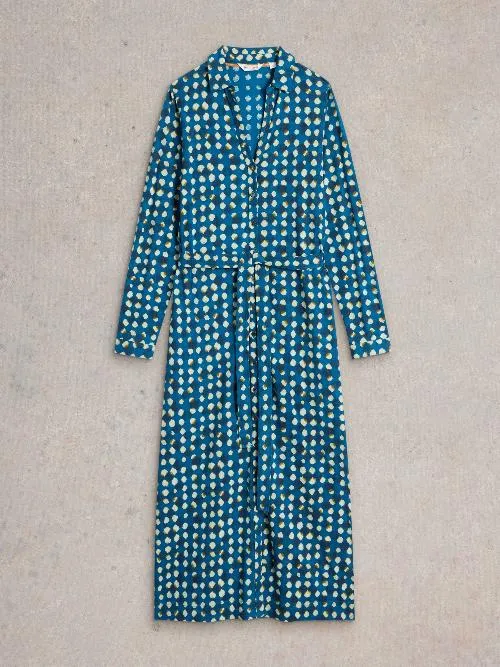 Annie Jersey Shirt Dress