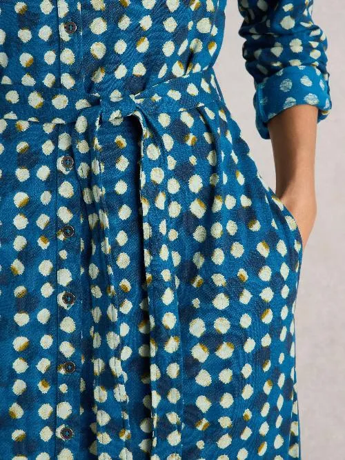 Annie Jersey Shirt Dress