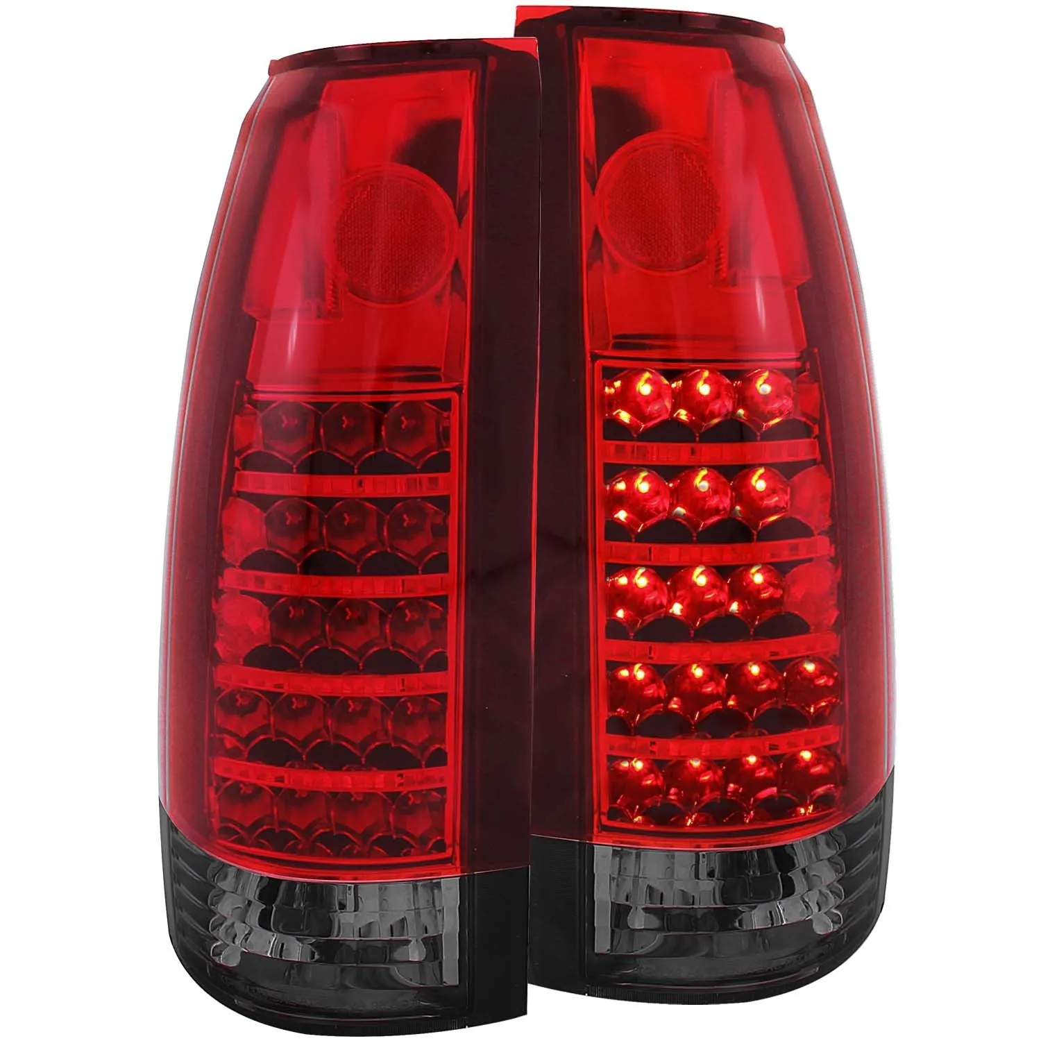 Anzo LED Tail Lights Chevy Suburban (92-99) Blazer Full-Size (92-94) Black or Chrome Housing