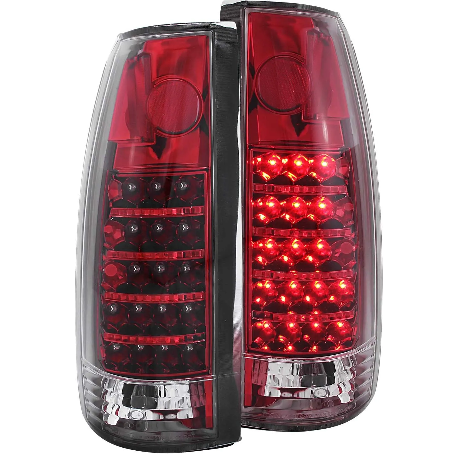 Anzo LED Tail Lights Chevy Suburban (92-99) Blazer Full-Size (92-94) Black or Chrome Housing