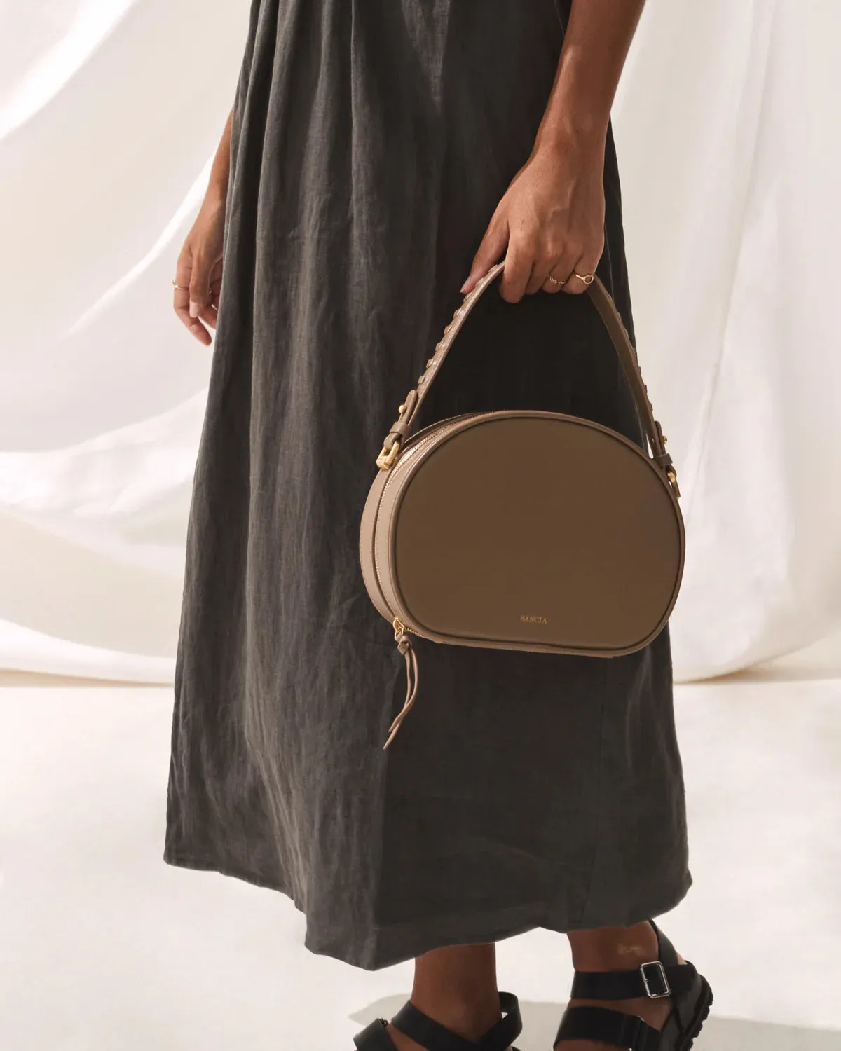 Anzola Dress Charcoal