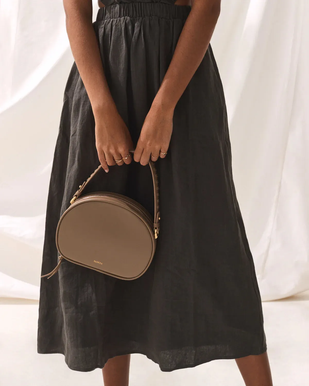 Anzola Dress Charcoal