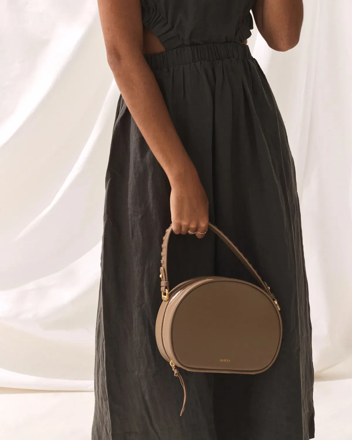 Anzola Dress Charcoal