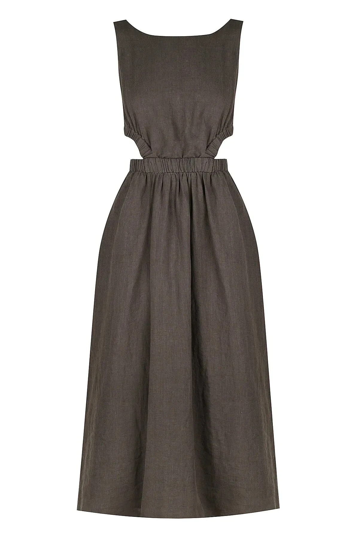 Anzola Dress Charcoal