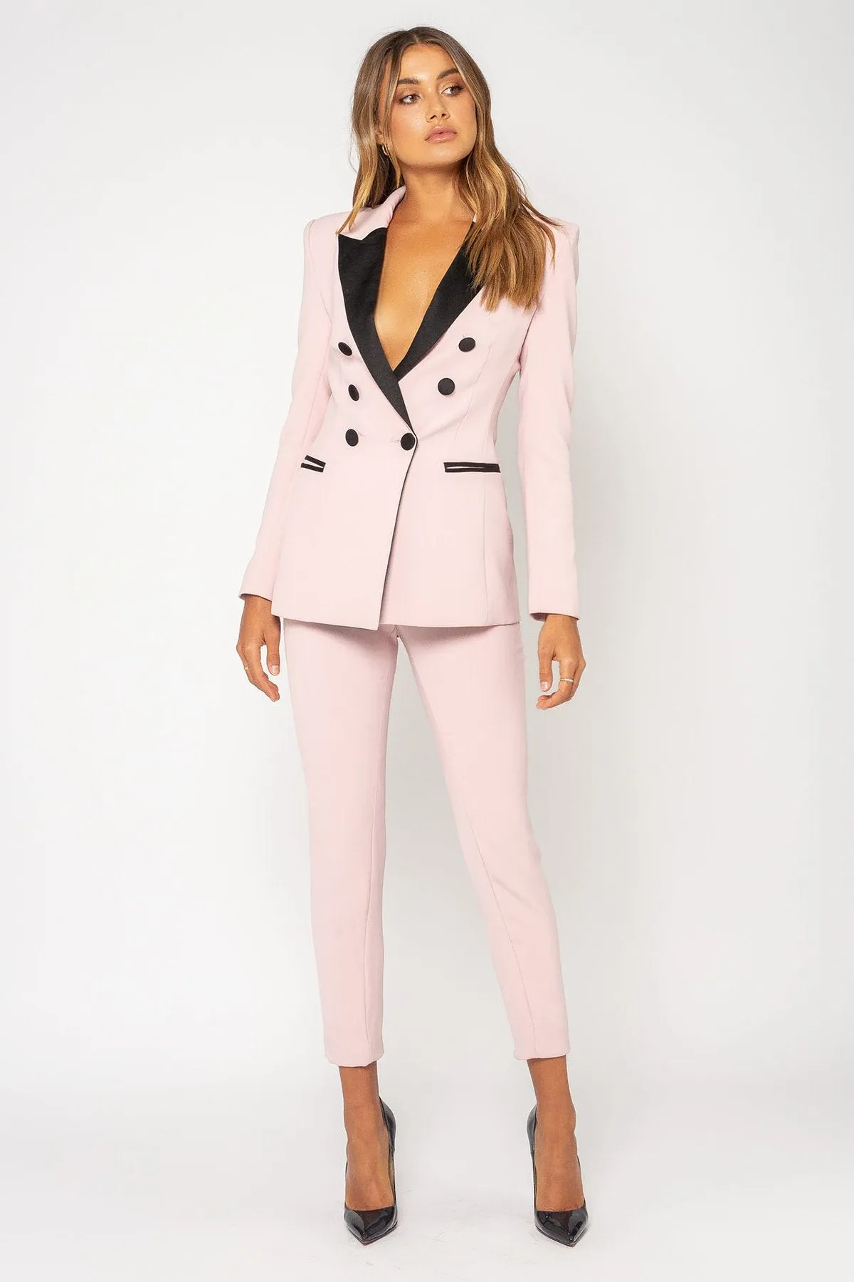 Bianca & Bridgett Paris Blazer - Blush