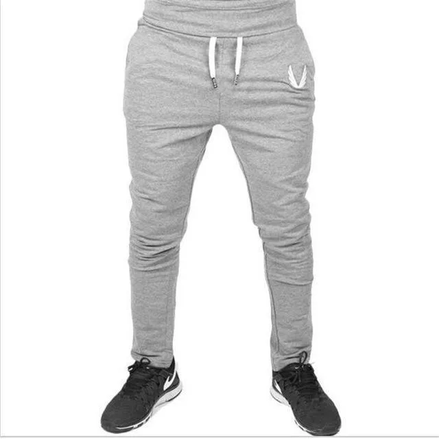 Black Gym Jogger Pants For Men