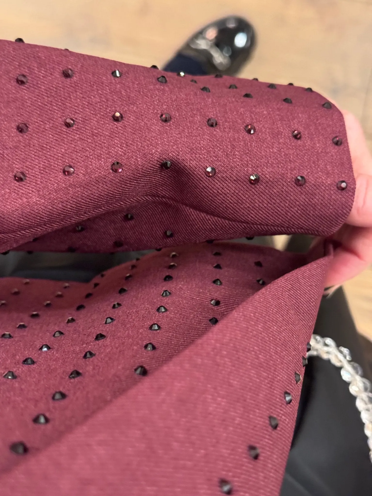 Blazer court Opal bordeaux