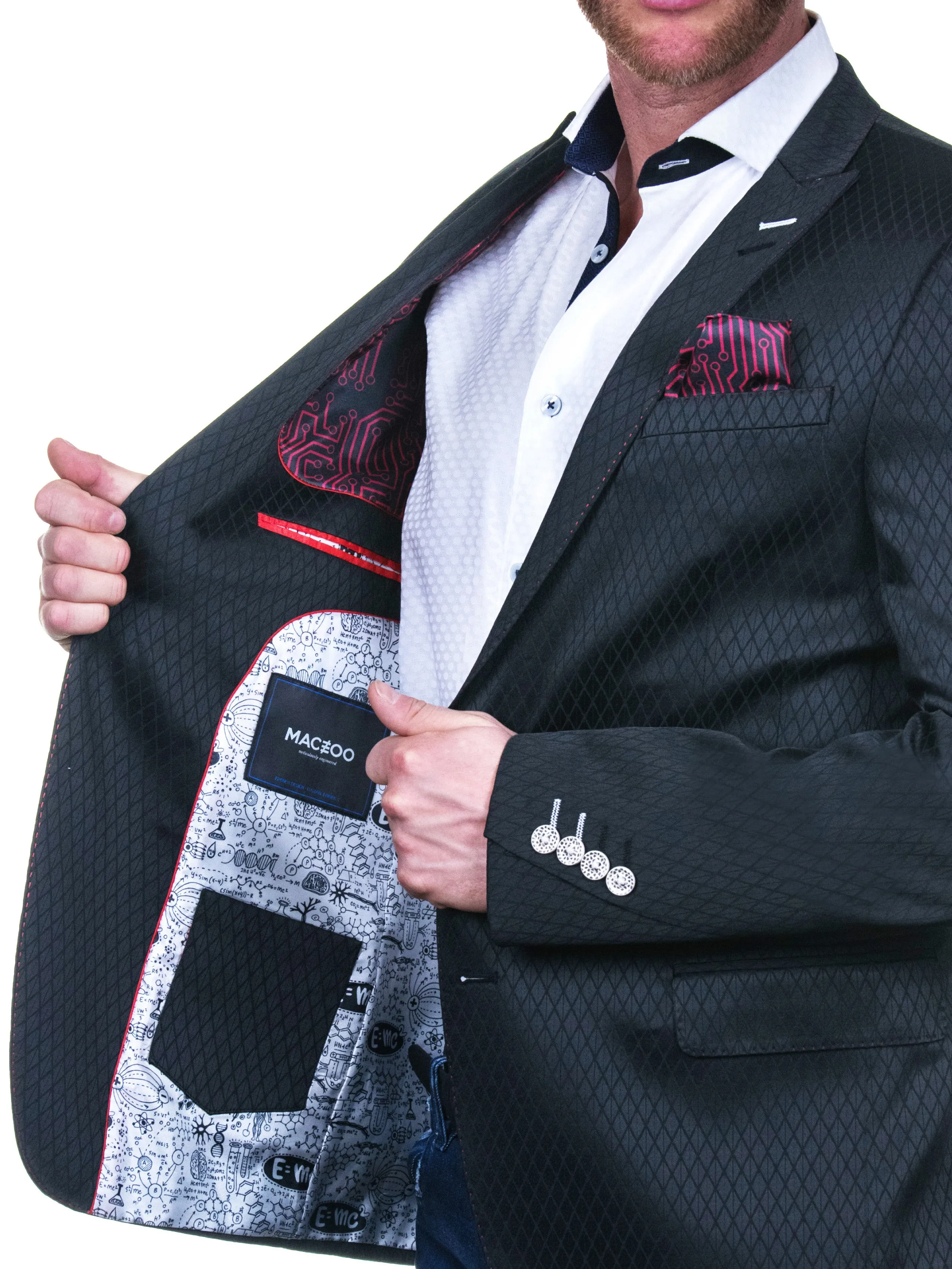 Blazer Descartes LongDiamondBlack Black