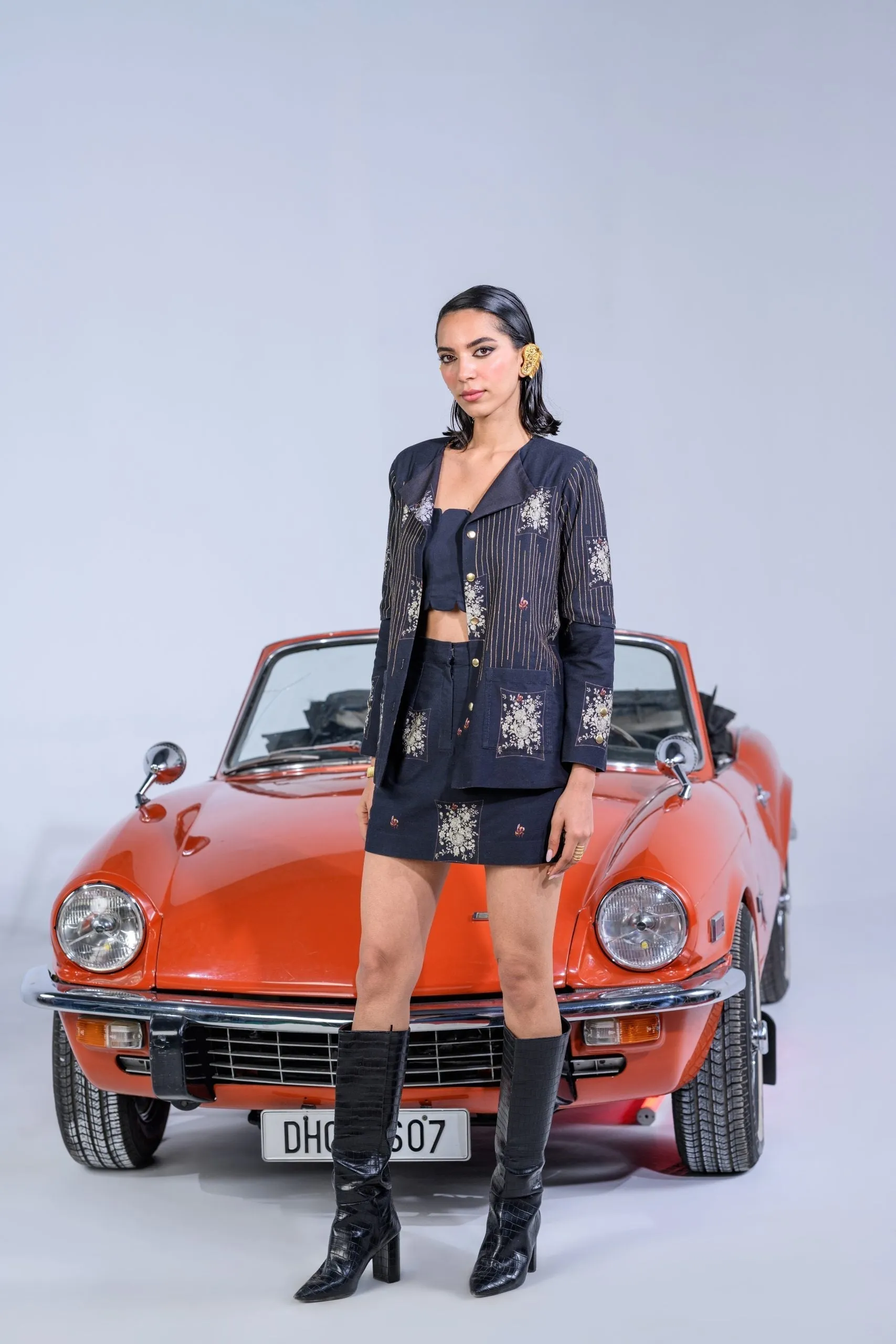 Blazer skirt set