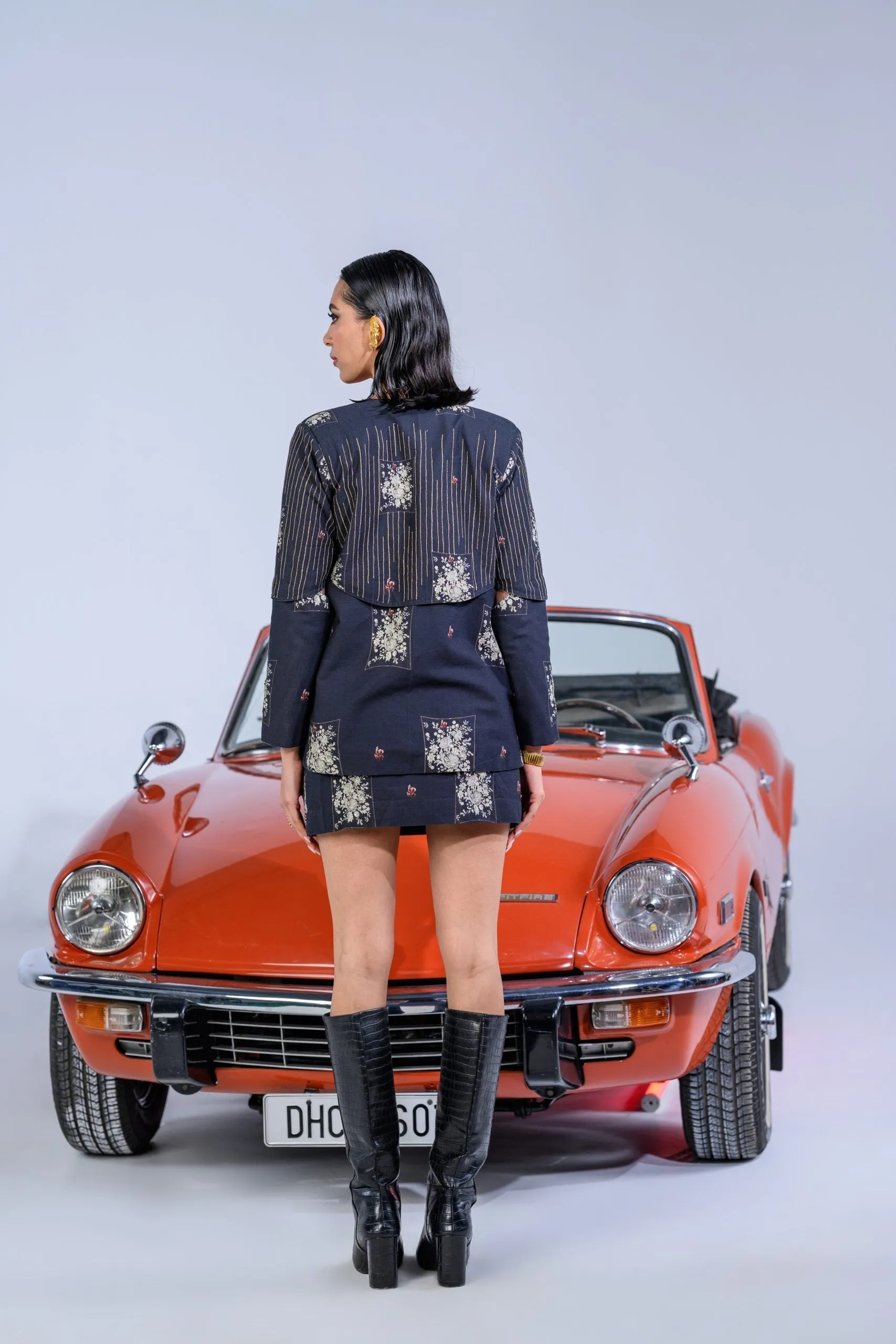 Blazer skirt set
