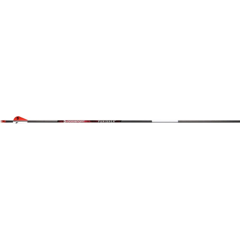 Bloodsport Punisher Arrows 400 2 In. Vanes 6 Pk.