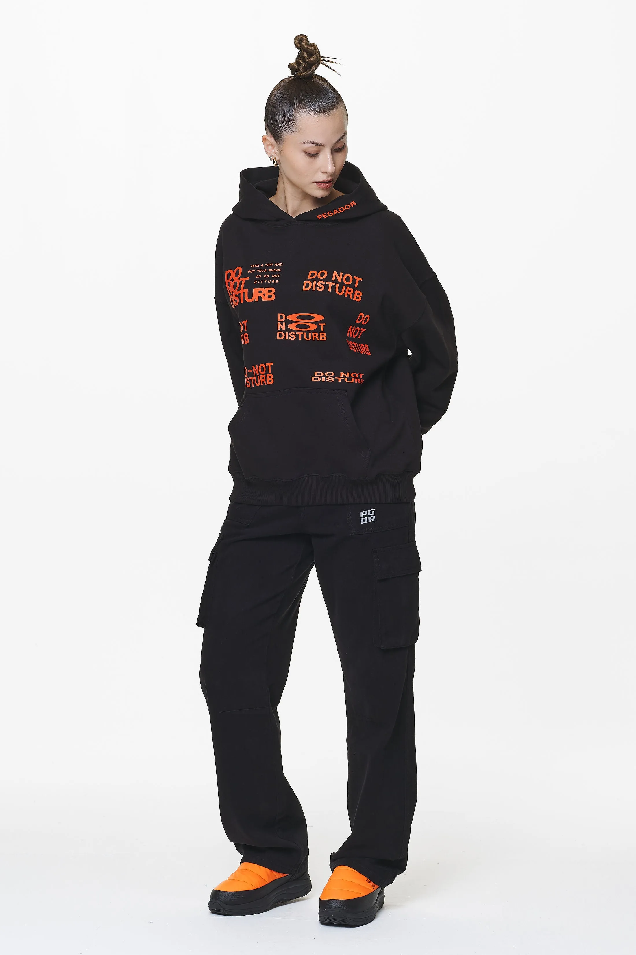 Bodo Wide Cargo Pants Black