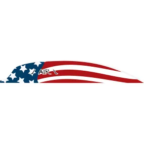Bohning Air Vanes American Flag 2 In. 100 Pk.