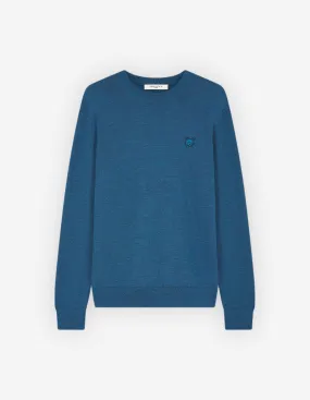 Bold Fox Head Patch Regular Jumper Sapphire