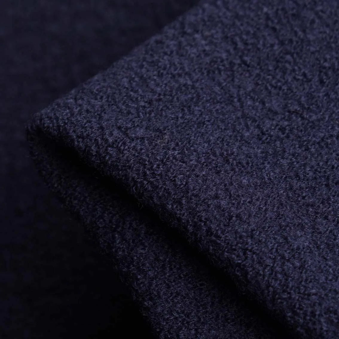 Bollito Navy - Boiled Wool