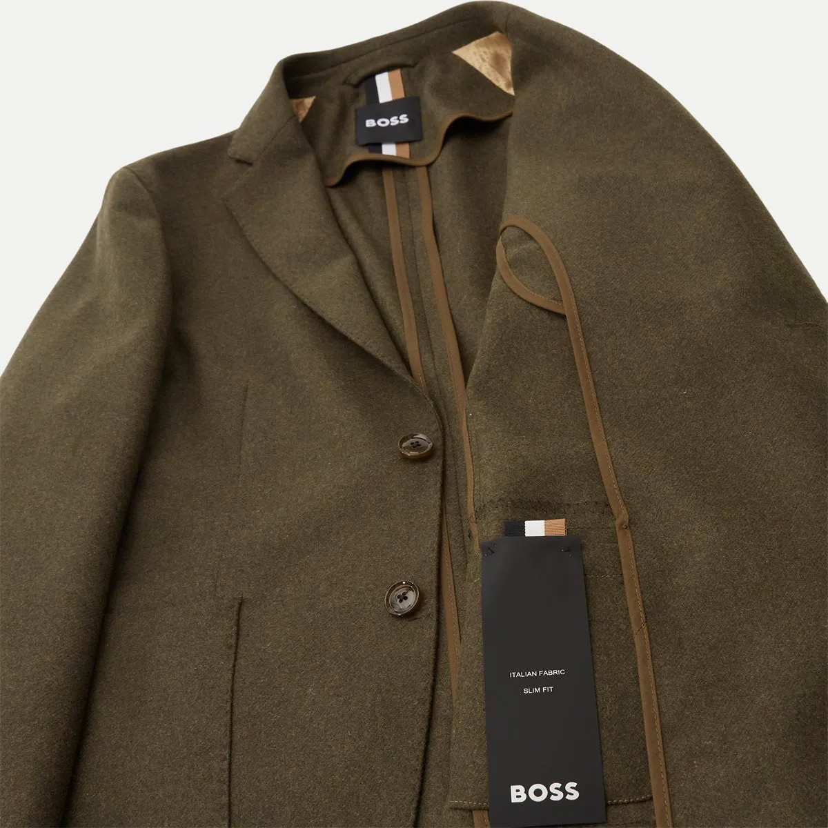 Boss Unconstructed 'Hanry' Blazer - Green