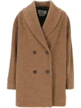 bouclé coat