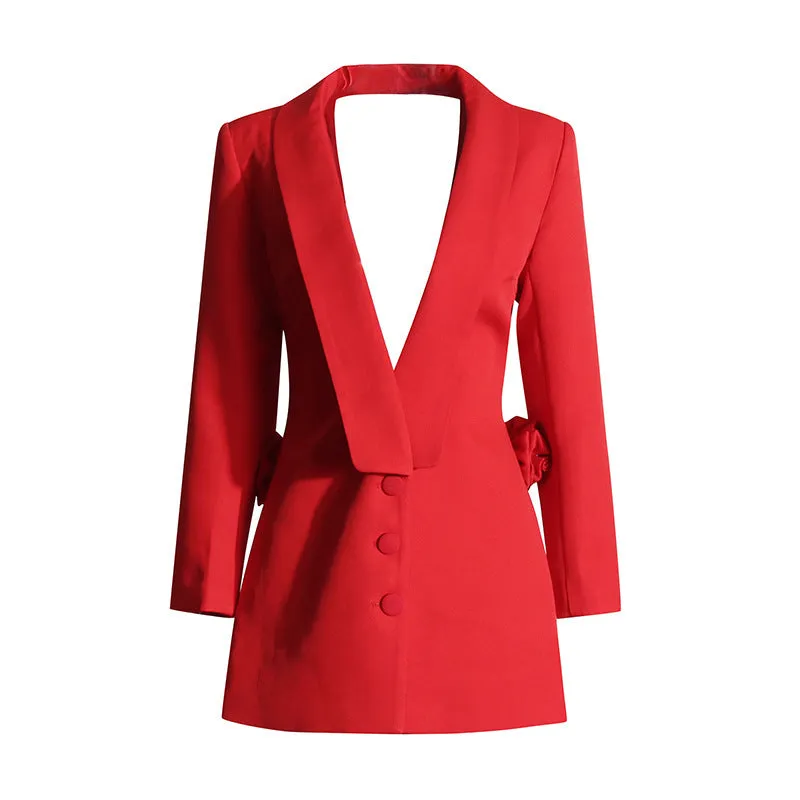 Brianna Backless Blazer