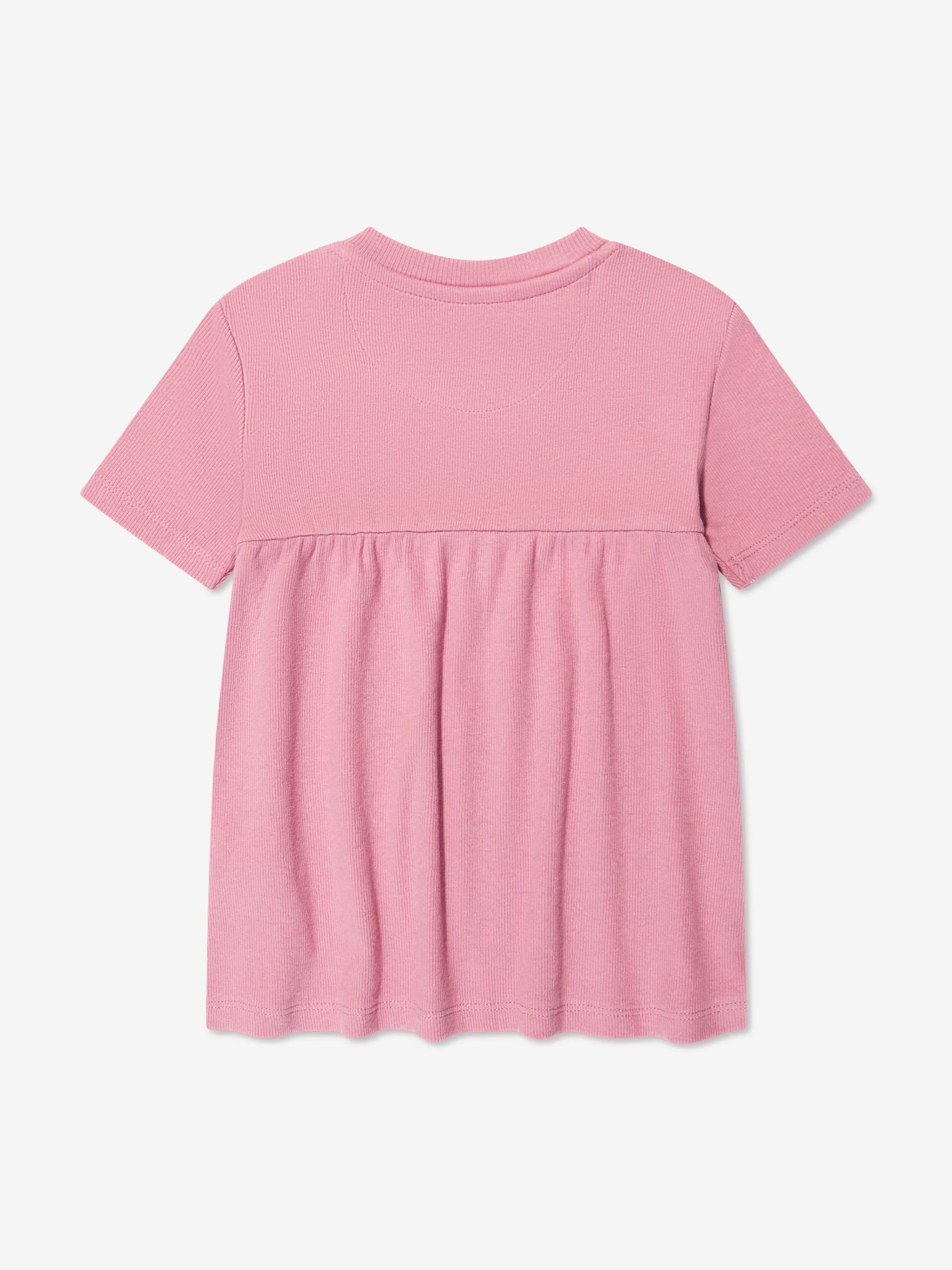 Calvin Klein Baby Girls Monogram Rib Dress in Pink