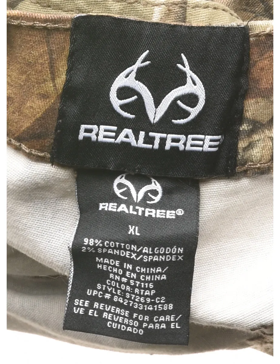 Camouflage Print Cargo Pants - W32 L31