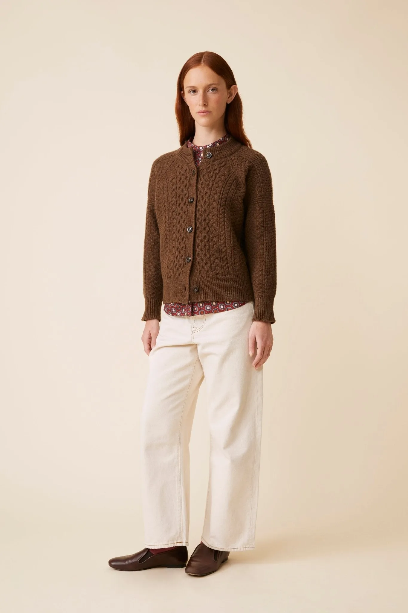 Cardigan Hortense N°205 Mocha