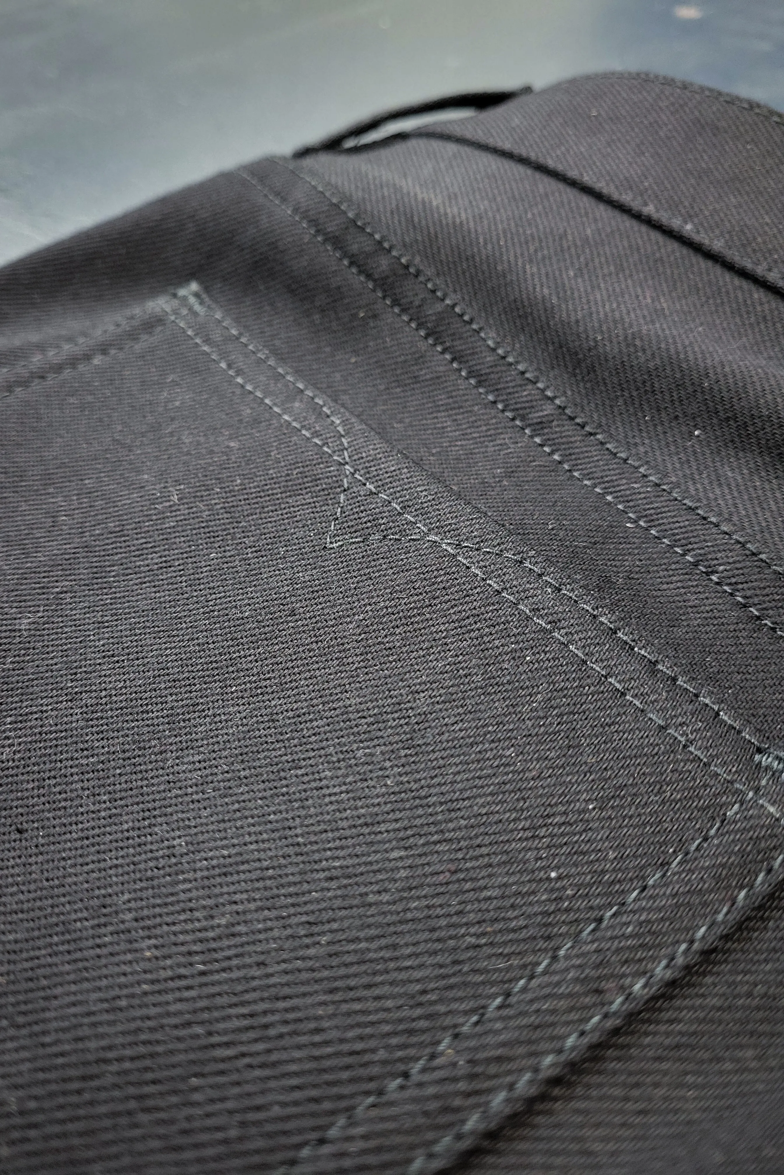 Casual Denim Pants - 13.5oz. Vidalia Mills Black Selvedge Denim Size Exchange - 30 x 34