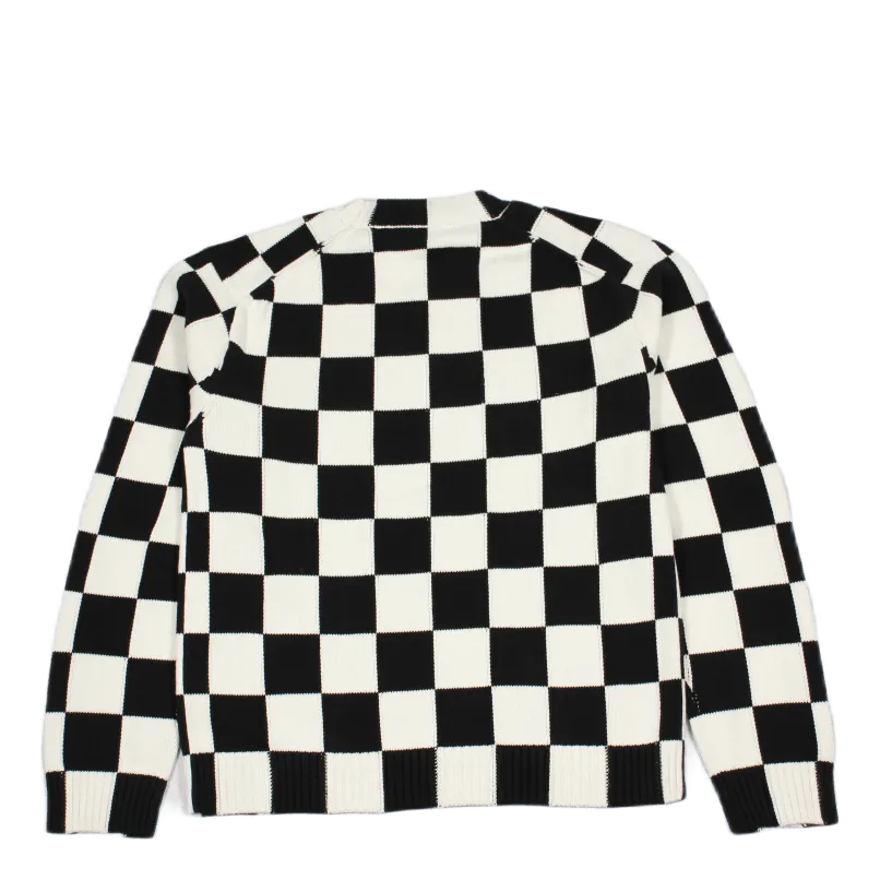 Checks Jumper White