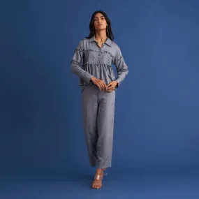 Co Ord Set for Women | Tencel Modal | Grey