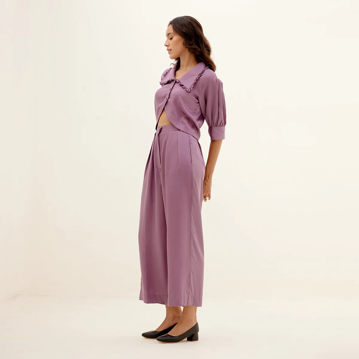 Co Ord Set for Women | Tencel Modal | Lavender