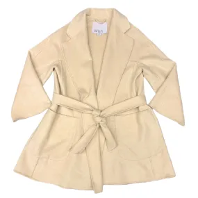 Coat Wool By Wish In Cream, Size: L