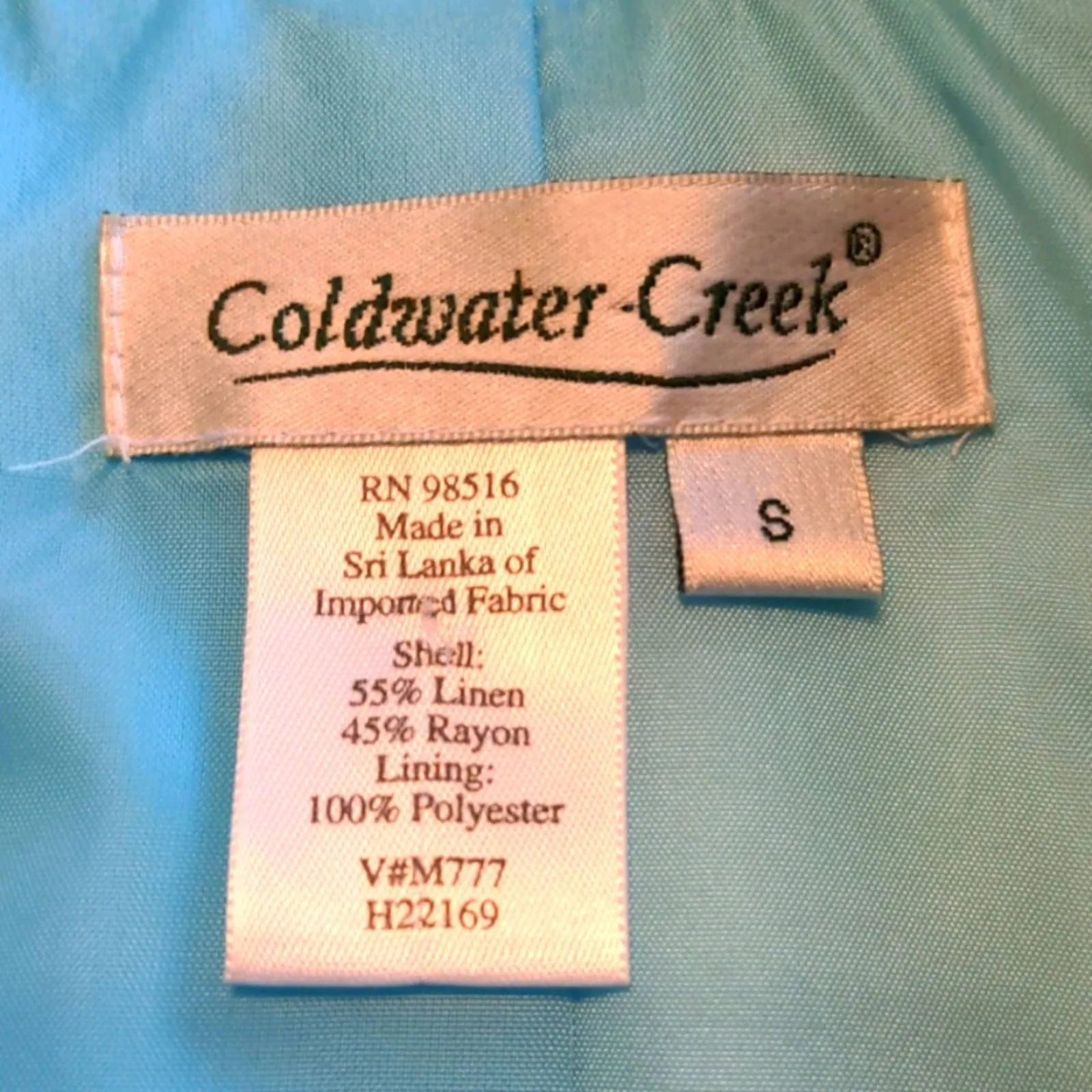 COLDWATER CREEK Eiffel Tower Jacket Blazer Small