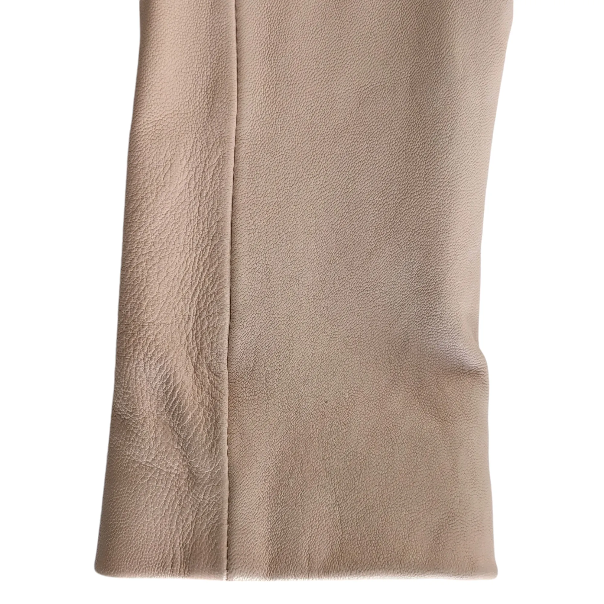 Cole Haan Pink Leather Moto Jacket Size Medium