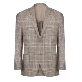 CORNELIANI Single Breasted Cashmere Gate Jacket CAMEL