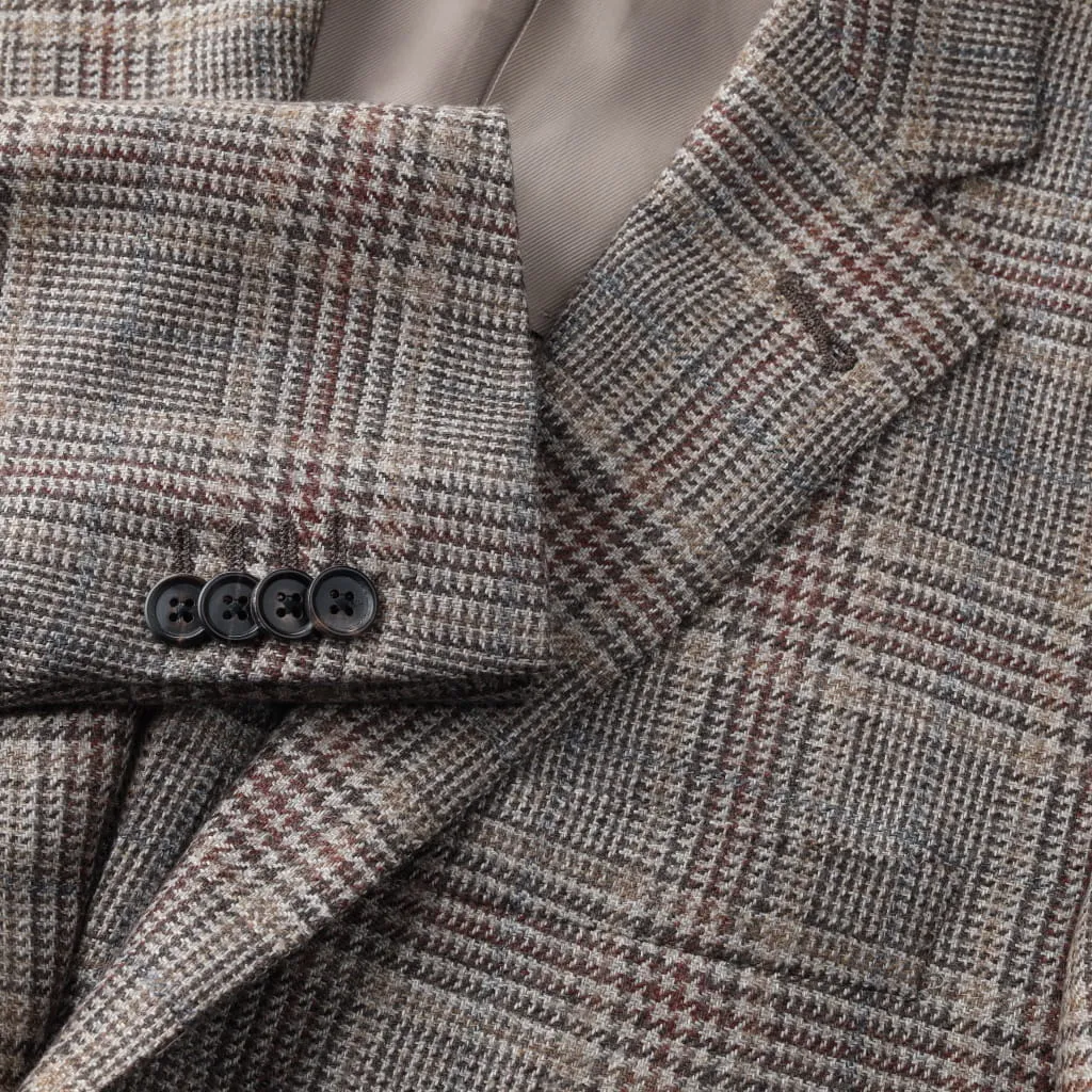 CORNELIANI Single Breasted Cashmere Gate Jacket CAMEL