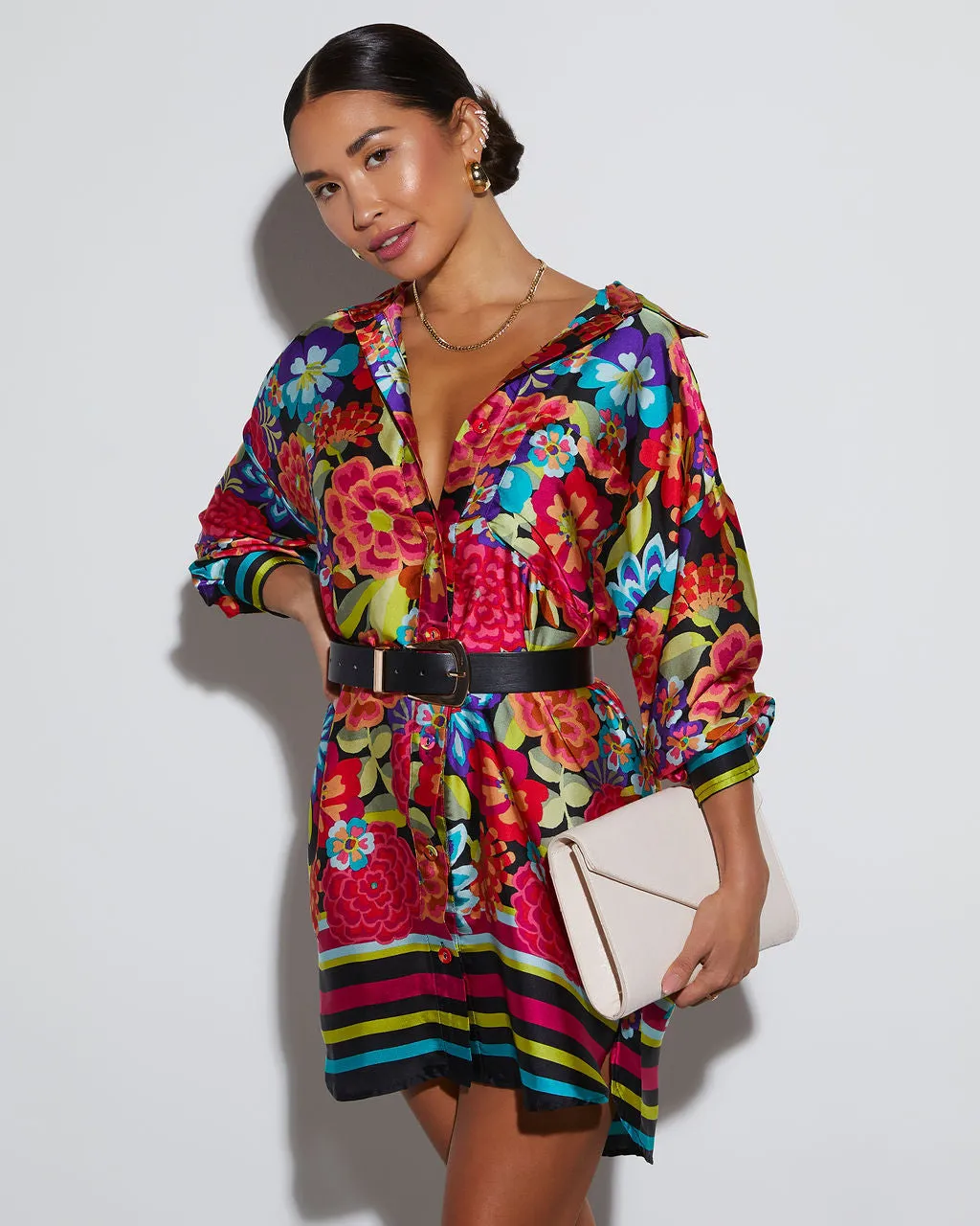 Coveted Button Down Shirt Dress