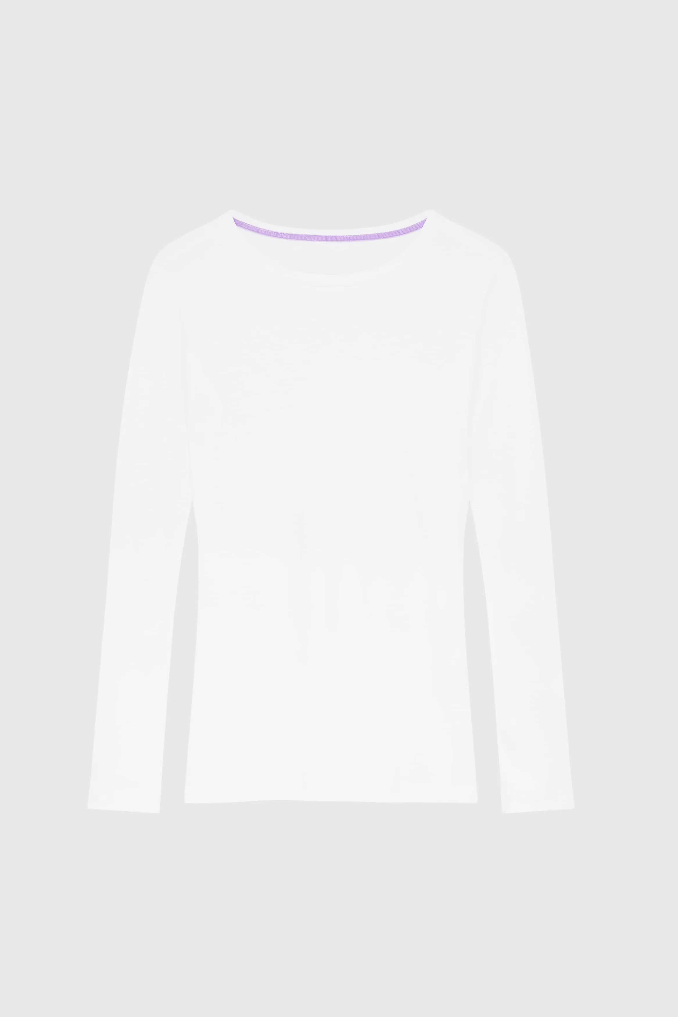 Crew Neck Long Sleeve Cotton TENCEL™ Modal Blend T-shirt | Multiple Colours