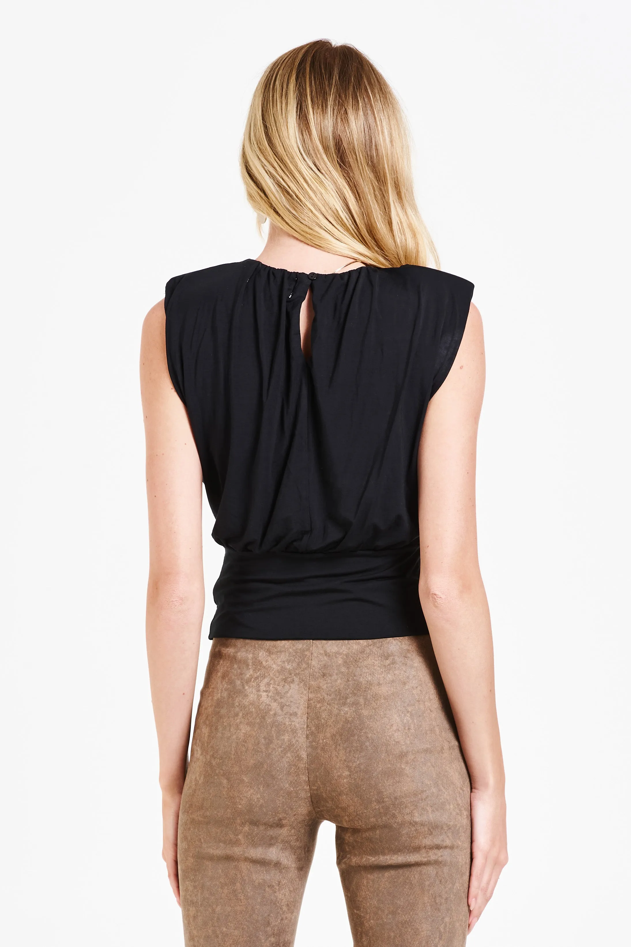 Dear John Nadia Top in Black