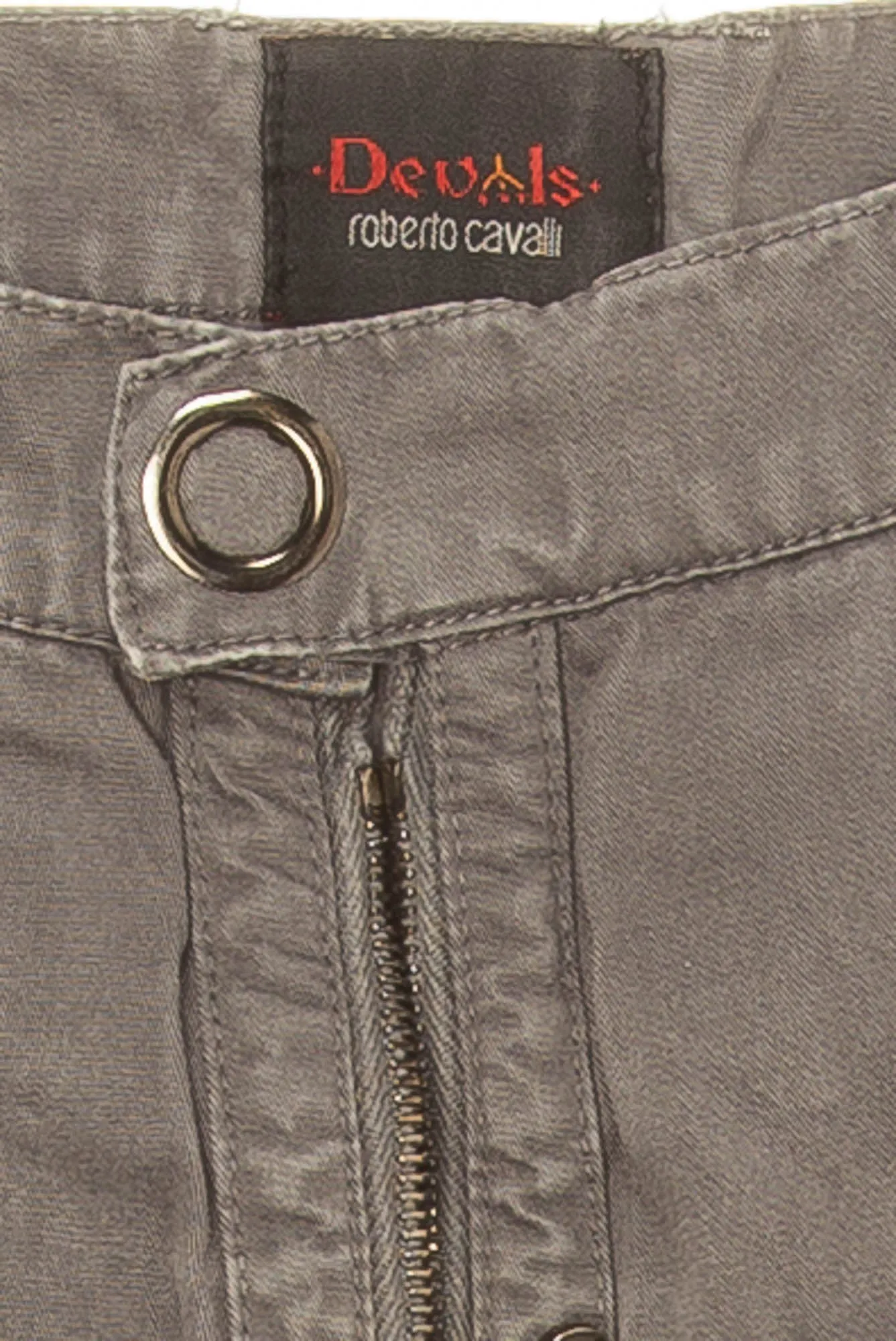 Devils Roberto Cavalli - Gray Cargo Pants - 6