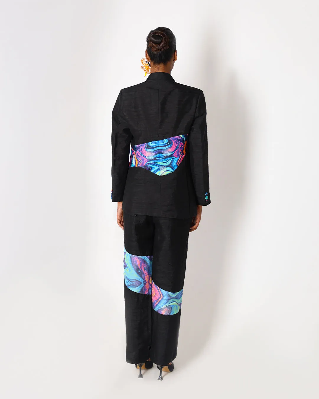 Doja Galaxy Silk Pant Suit RTS