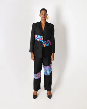 Doja Galaxy Silk Pant Suit RTS