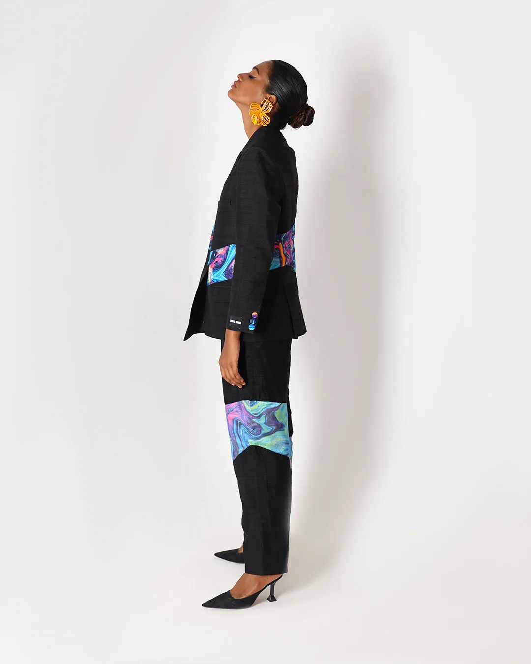 Doja Galaxy Silk Pant Suit RTS